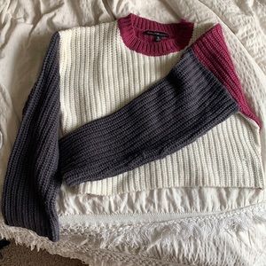 Patchwork sweater